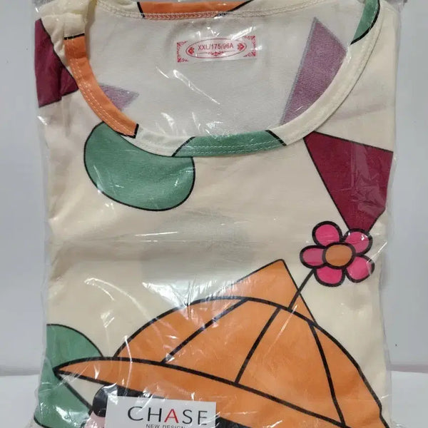 [BUNJANG] Chase NEW DESIGN Graphic Print Short Sleeve Dress / 체이스 NEW DESIGN 그래픽 프린트 반팔 원피스