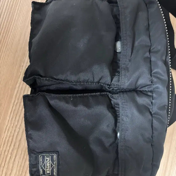 [BUNJANG] Porter Tanker Waist Bag Black / 포터 탱커 웨이스트백 블랙