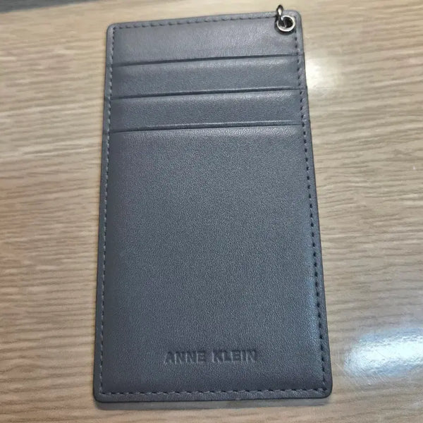 [BUNJANG] Anne Klein Leather Card Holder / 앤클라인 가죽 카드지갑
