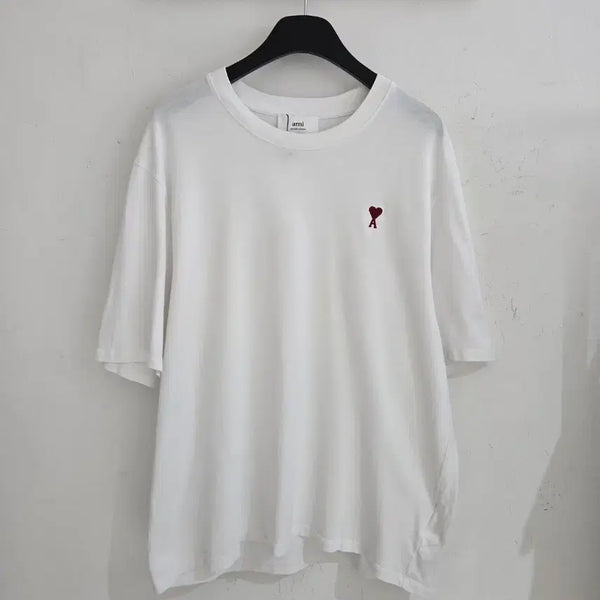 [BUNJANG] Ami Cotton T-Shirt / 아미 코튼 반팔 티셔츠