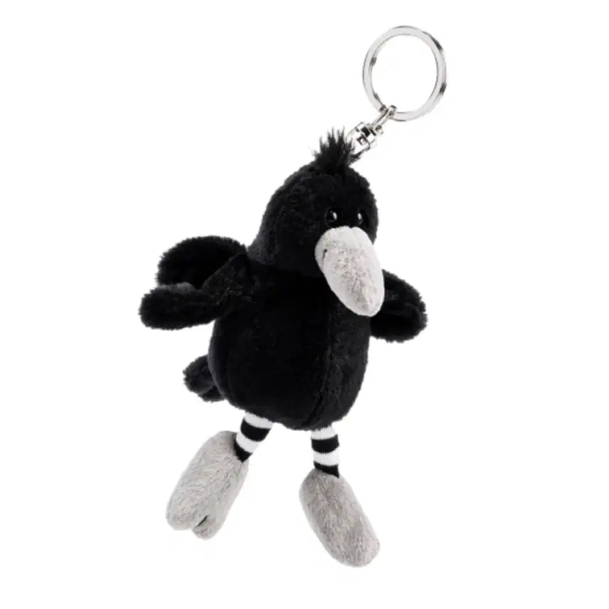 [BUNJANG] NICI Silvio Mini Plush Keychain / [새상품] NICI 니키 까마귀 실비오 미니 인형 키링