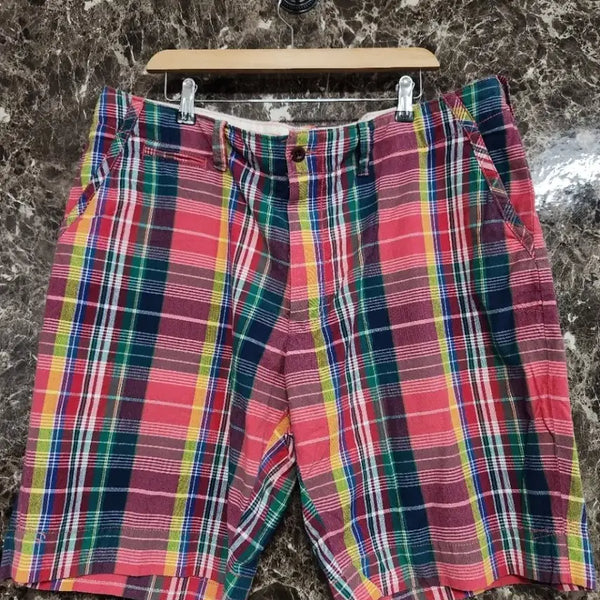 [BUNJANG] Polo Ralph Lauren Men's Plaid Shorts / 폴로 랄프로렌 남자 반바지 38~39