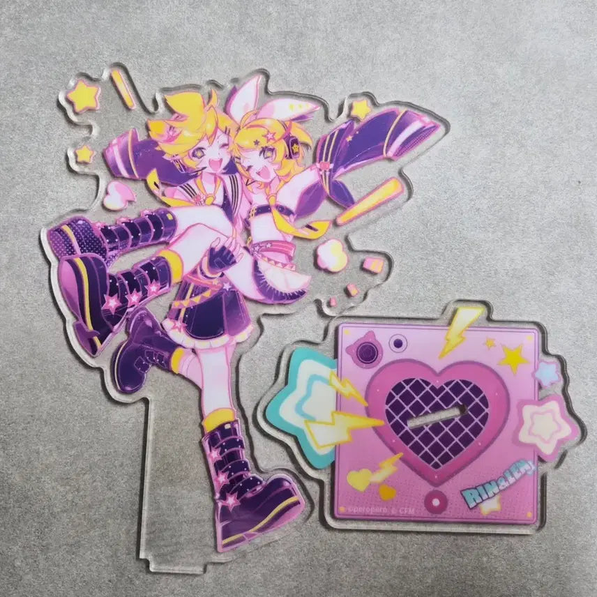 [BUNJANG] Muse Dash Kagamine Rin Len Acrylic Stand / 뮤즈대쉬 카가미네 린 렌 아크릴 스탠드