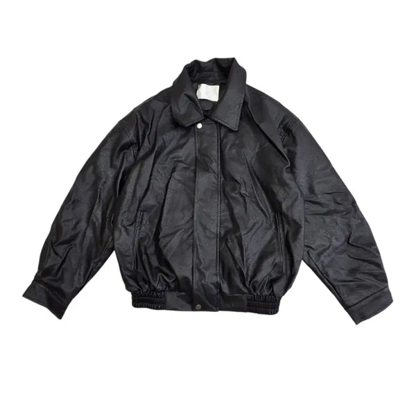[BUNJANG] LUUL Vintage Women's Leather Jacket S Size / LUUL Vintage 여성 빈티지 가죽 자켓