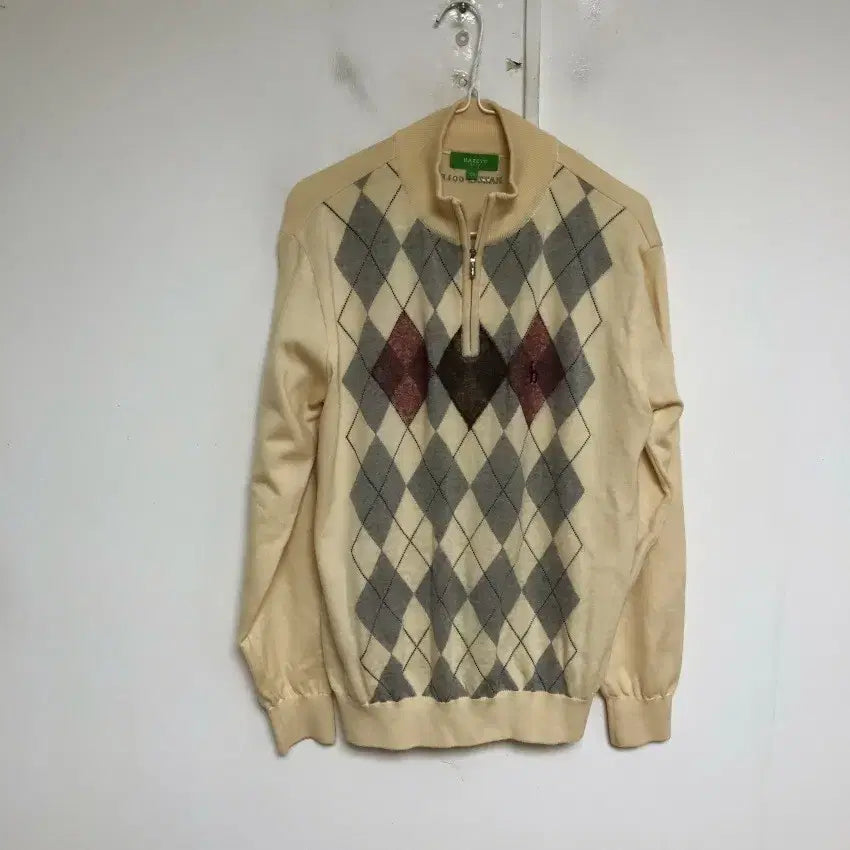[BUNJANG] Hazzys Men's Long Sleeve T-Shirt XL / 헤지스 남성 봄가을 긴팔티 105XL@9965