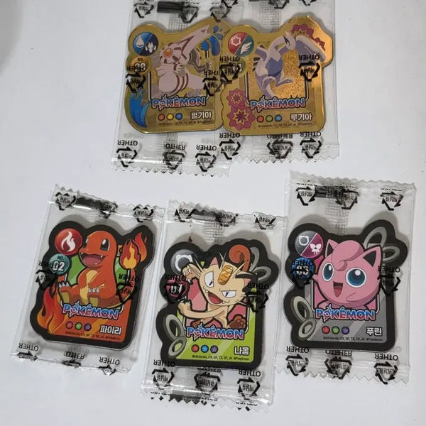 [BUNJANG] Pokemon Choco Chip Cookie Magnet Bundle Set / (일괄) 포켓몬 초코칩 쿠키 마그넷