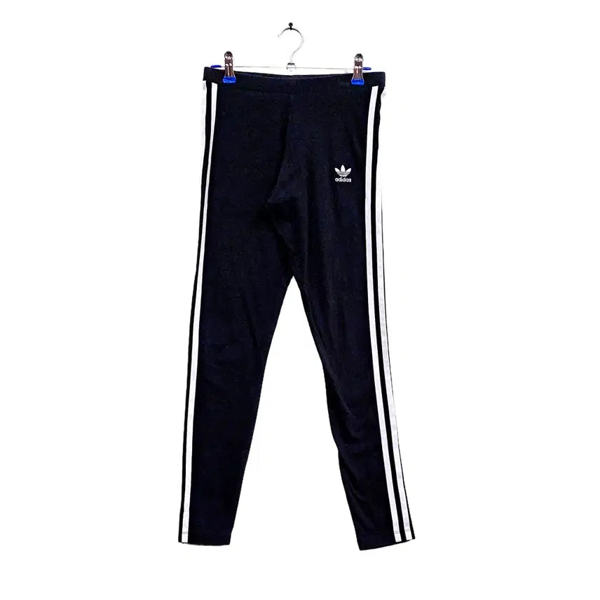 [BUNJANG] Adidas Women's Slim Fit Sporty Leggings Black S/68 / 아디다스 여성 스포티한 슬림핏 레깅스 S/68 블랙 43142