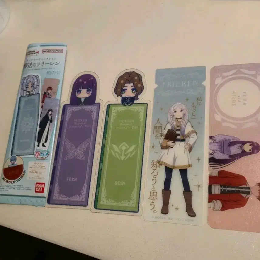 [BUNJANG] Frieren: Beyond Journey's End Bandai Bookmark Bundle Set / 일괄) 장송의프리렌 반다이 책갈피