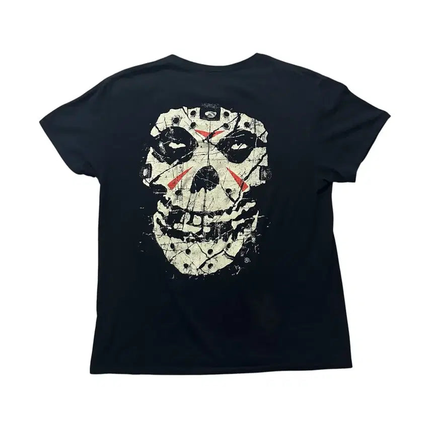 [BUNJANG] Misfits Jason Mask Graphic Band T-Shirt / 미스핏츠 Misfits 제이슨 마스크 그래픽 밴드 티셔츠
