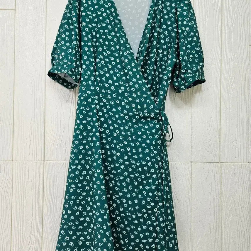 [BUNJANG] Green Mini Lab Dress / 그린미니랩원피스