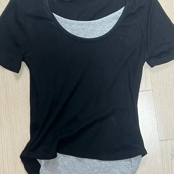 [BUNJANG] Basic Short Sleeve T-Shirt / 반팔