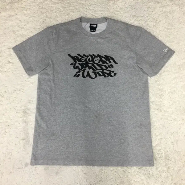 [BUNJANG] New Era New York Back Logo T-Shirt XL / 뉴에라 뉴욕 백로고 반팔티 만원샵 GG16