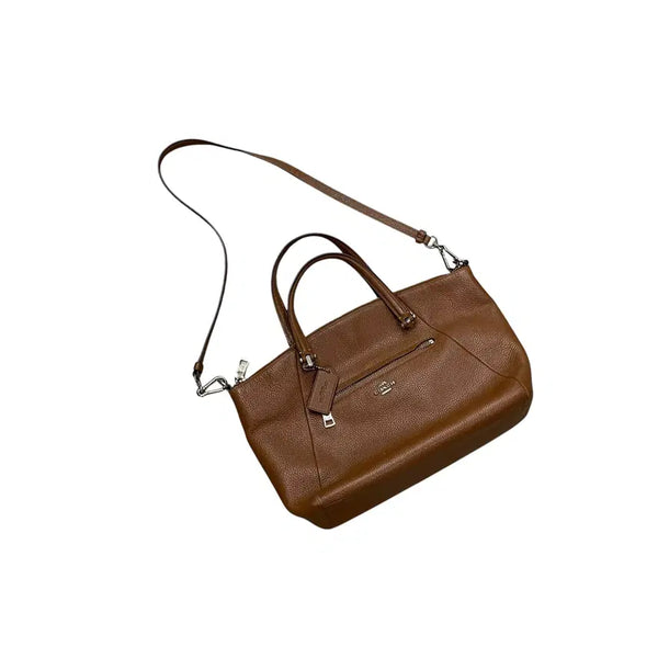 [BUNJANG] Coach Logo Handbag / A493. 코치 로고 핸드백(FREE)