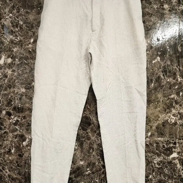 [BUNJANG] Zara Men's Linen Blend Slacks Beige Size 34 / 자라 남자 린넨 슬랙스 34