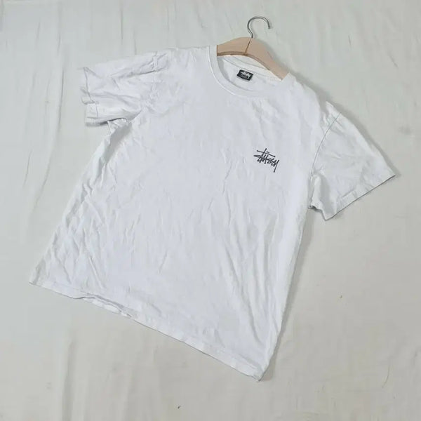 [BUNJANG] Stussy Short Sleeve T-Shirt White / 스투시 반팔티 화이트
