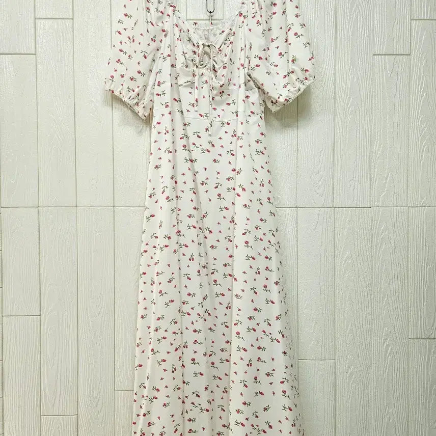 [BUNJANG] SHEIN Plus Size Floral Print Maxi Dress / 빅사이즈 쉬인 꽃원피스