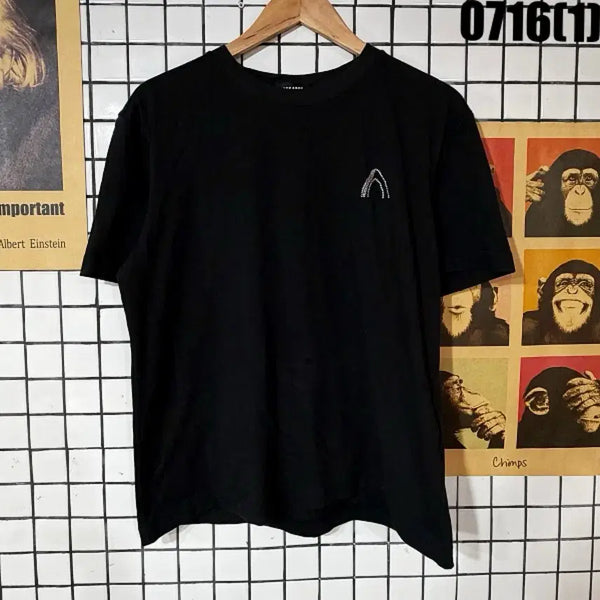 [BUNJANG] Buckaroo Black Sculpture Short-Sleeve T-Shirt XL / BUCKAROO 블랙 스컬프쳐 반팔 티셔츠 XL