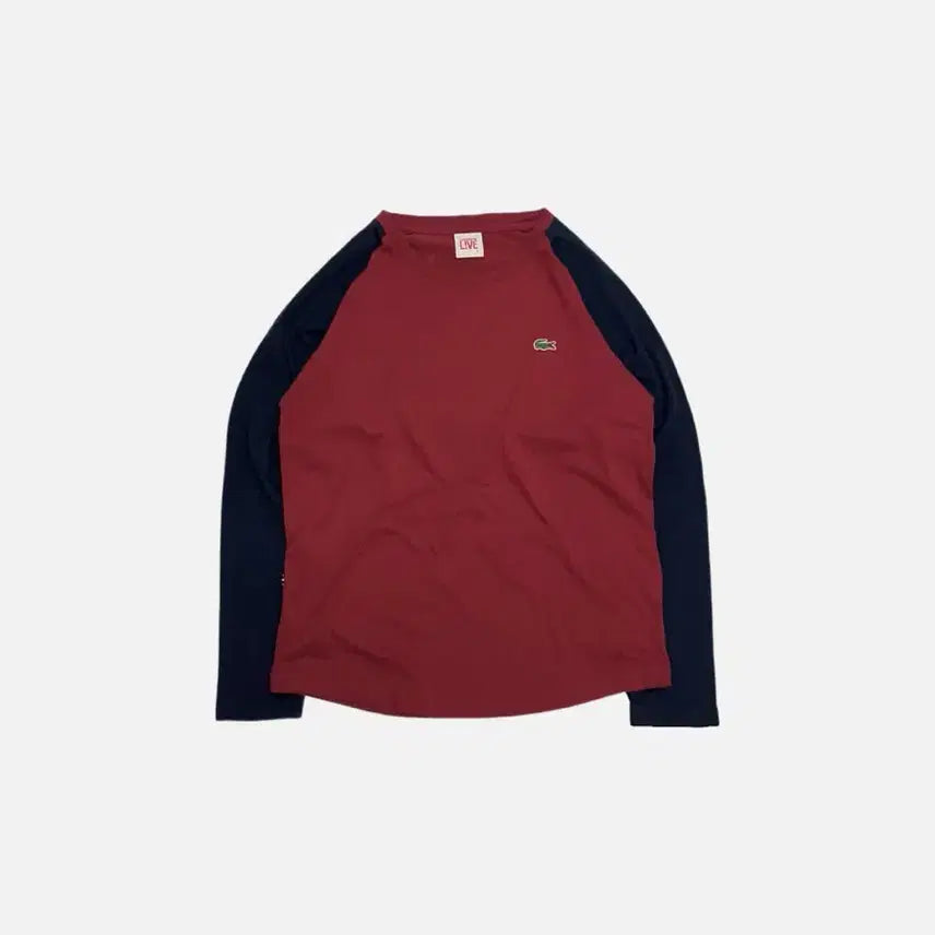[BUNJANG] Lacoste Raglan Long Sleeve T-Shirt / 라코스테 나그랑 긴팔티셔츠 빈티지 만원샵