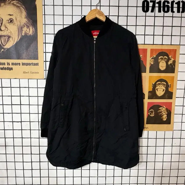 [BUNJANG] Fantom Bomber Jacket Black Medium / FANTOM 보머 자켓 블랙 M