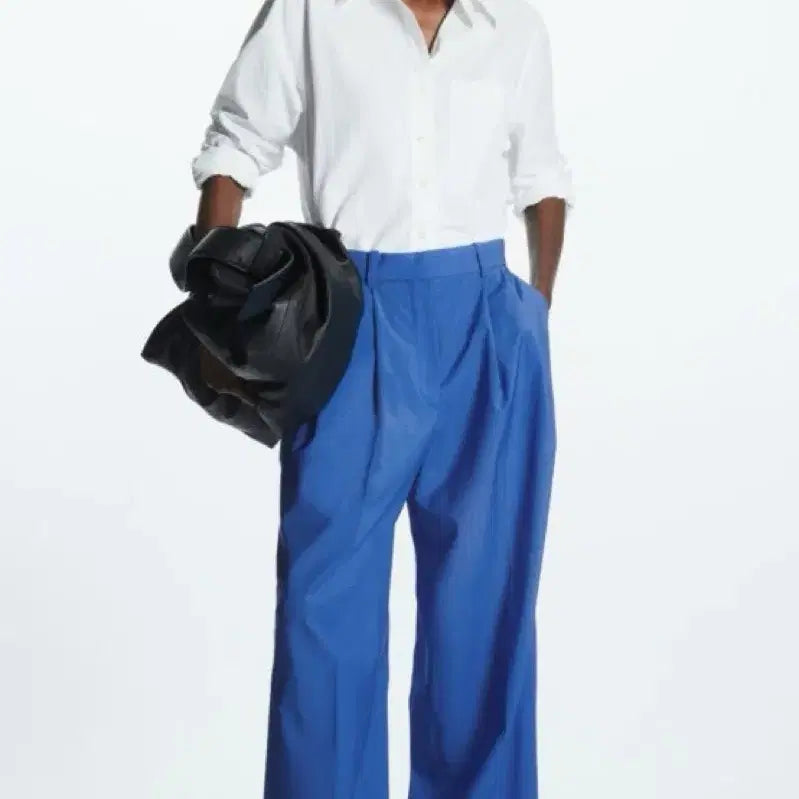 [BUNJANG] COS Wide Leg Pleated Trousers 32 / COS 코스 와이드 레그 플리티드 트라우저 32