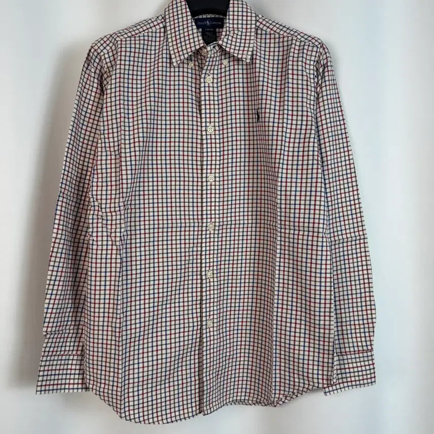 [BUNJANG] Polo Ralph Lauren Plaid Shirt / b977) 폴로랄프로렌 체크 셔츠