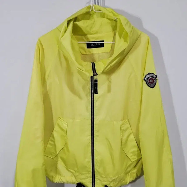 [BUNJANG] AB PLUS Yellow Windbreaker Jumper / AB PLUS 옐로우 바람막이