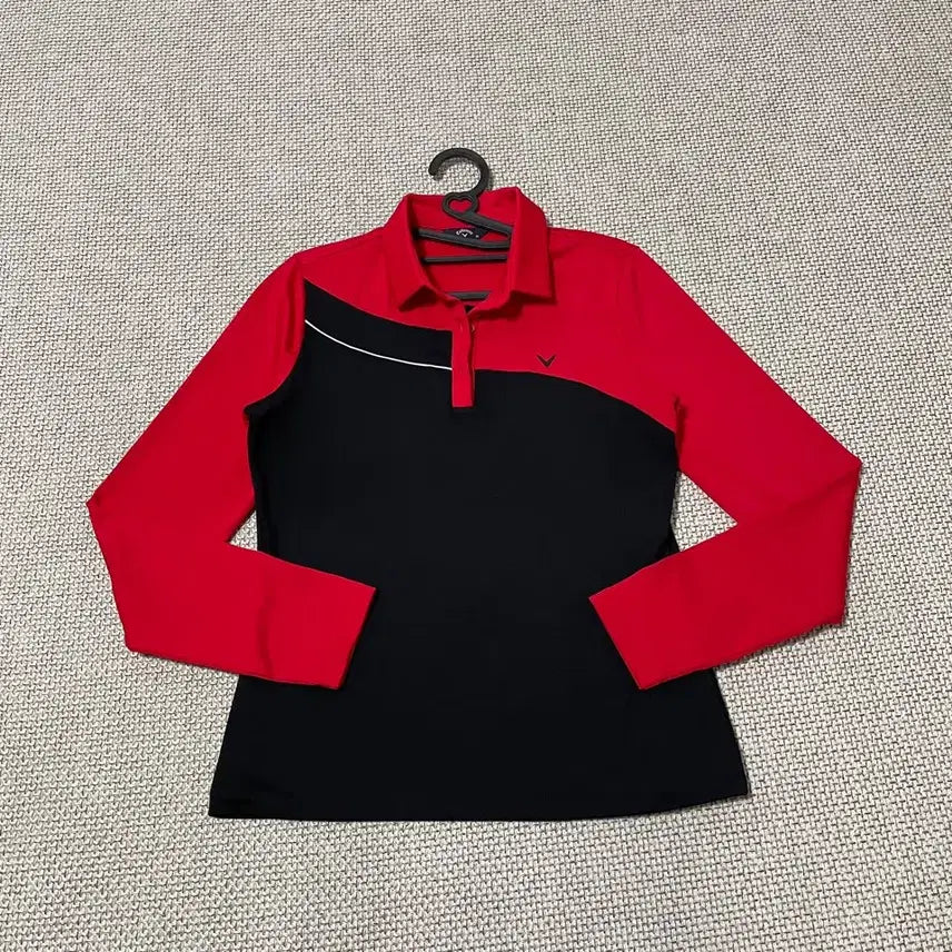 [BUNJANG] Callaway Women's Long Sleeve Collar T-shirt (Size M) / M 캘러웨이 여성 긴팔 카라티 B.6920