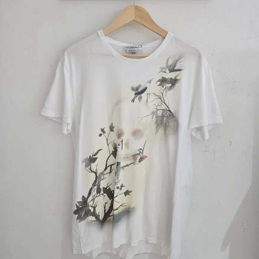 [BUNJANG] Alexander McQueen Cotton T-Shirt / 알렉산더 맥퀸 반팔 티셔츠