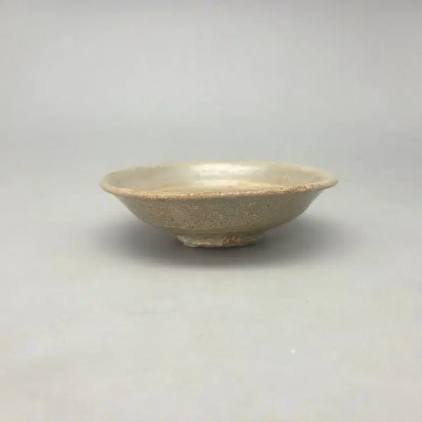 [BUNJANG] Authentic Joseon Early Period Buncheong Ware Guiyal Moon Soda Bowl / 골동품 진품 조선초기 분청사기 귀얄문 소다완