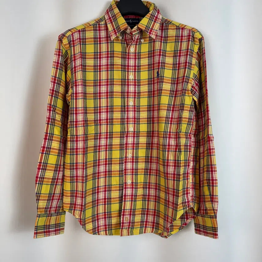 [BUNJANG] Polo Ralph Lauren Plaid Check Shirt / b980) 폴로랄프로렌 체크 셔츠