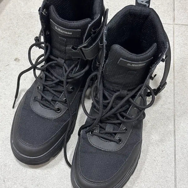 [BUNJANG] Dr. Martens Comtech Leather Boots UK7 (260mm) Black / 닥터마틴 컴스테크 uk7 (260) 블랙