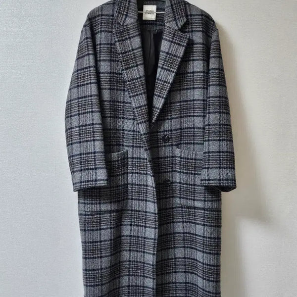 [BUNJANG] STUDIO TOMBOY Check Pattern Coat / 스튜디오 톰보이 체크 코트