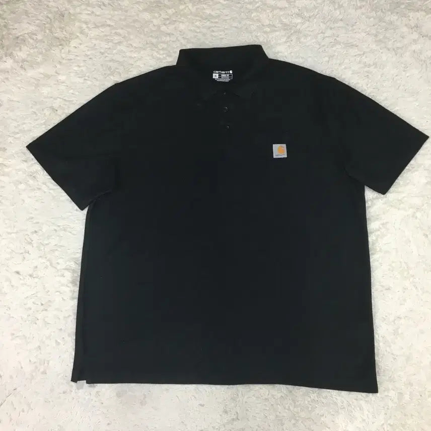 [BUNJANG] Carhartt Short Sleeve Polo Shirt XL / 칼하트 카라넥 반팔티 만원샵 GG16