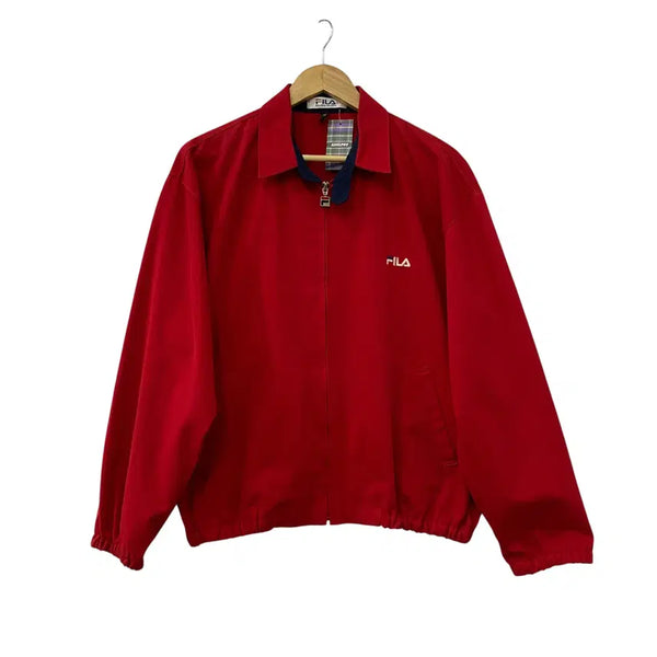 [BUNJANG] Fila Logo Jacket (Size 105) / A497. 휠라 로고 자켓(105)