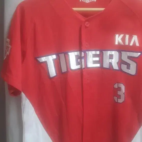 [BUNJANG] Kia Tigers Kim Sun Bin Baseball Jersey #3 / KIA 타이거즈 야구 유니폼 3번