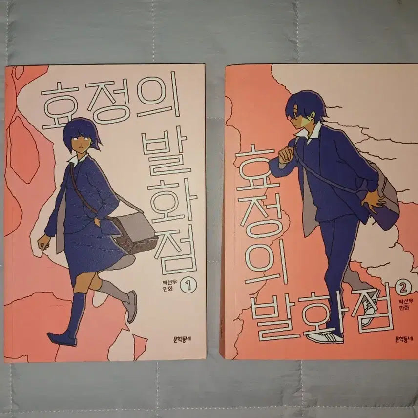 [BUNJANG] Hyojung's Spark Manhwa Volume 1-2 Complete Set / 효정의 발화점 만화책 만화 코믹북 1권 2권 완결 도서 책 일괄
