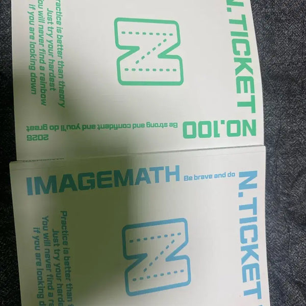 [BUNJANG] NCT Dream 2026 Image N Ticket Set 1 & 2 / 2026 이미지 엔티켓 수1 수2