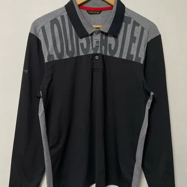 [BUNJANG] Louis Castel Golf Men's Functional Spandex Long Sleeve Collar T-Shirt / 100-105 루이까스텔 골프 기능성 스판 긴팔 카라티 정품