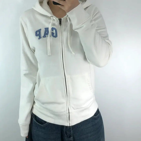 [BUNJANG] GAP Star-Spangled Banner Hoodie Zip-Up / [S] GAP 성조기 후드집업