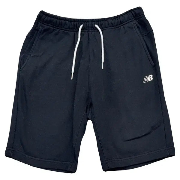 [BUNJANG] New Balance Navy Logo Banding Shorts L / 뉴발란스 네이비 로고 밴딩 반바지 85 L