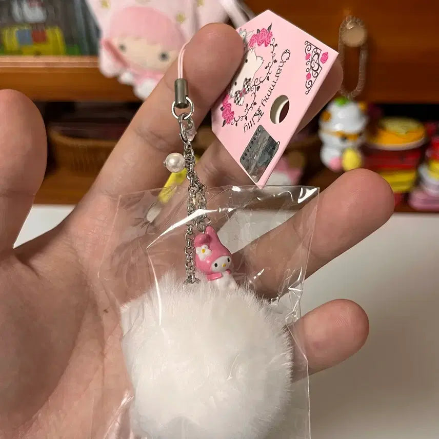 [BUNJANG] Classic My Melody Strap Charm / 고전마멜 마이멜로디 스트랩
