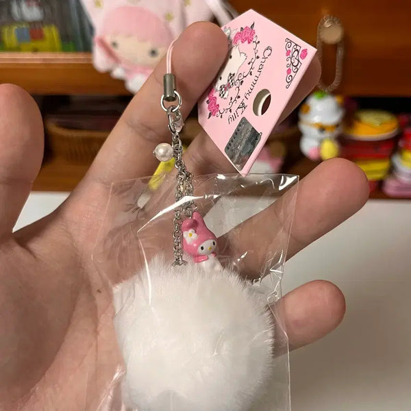[BUNJANG] Classic My Melody Strap Charm / 고전마멜 마이멜로디 스트랩