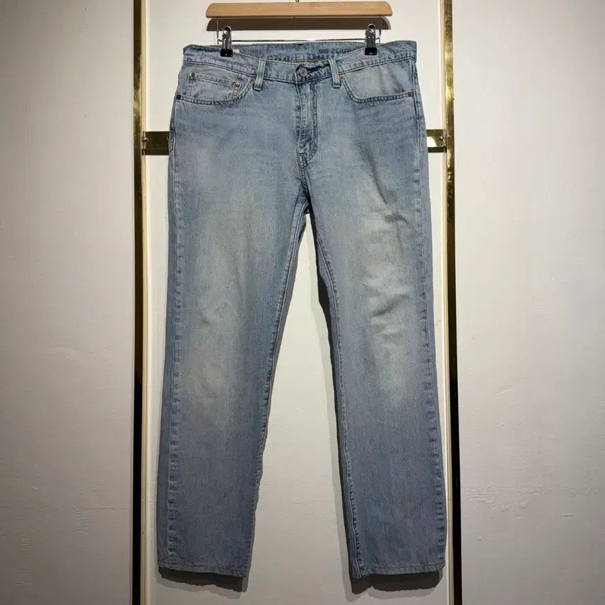 [BUNJANG] Levi's 511 Slim Fit Light Indigo Denim Jeans 34x32 / Levis 511 리바이스 슬림 핏 데님 청바지 34x32