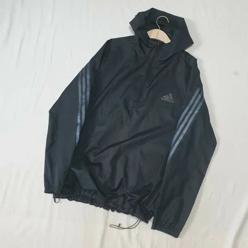 [BUNJANG] Adidas Half-Zip Windbreaker / 아디다스 바람막이 반집업