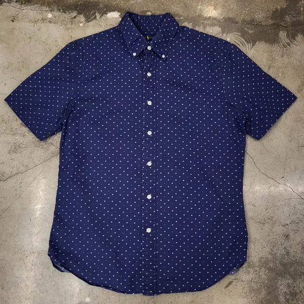 [BUNJANG] Polo Ralph Lauren Polka Dot Short Sleeve Shirt / 미국 빈티지 폴로랄프로렌 도트 땡땡이 반팔셔츠