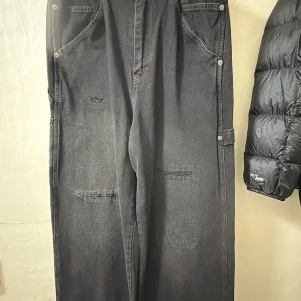 [BUNJANG] Politeru Damaged Carpenter Pants 2 / 폴리테루 데미지드 카펜터 2