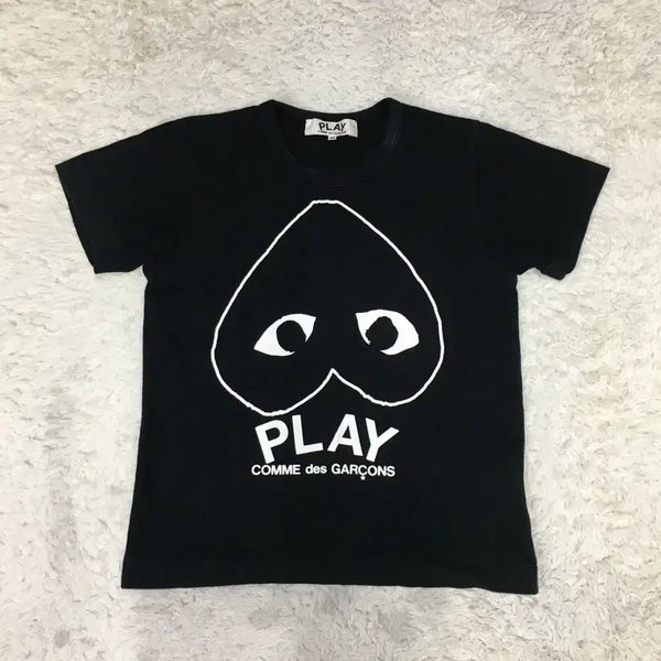 [BUNJANG] Comme des Garçons Women's Big Heart T-Shirt / 꼼데가르송 여성 빅하트 반팔티 GG16