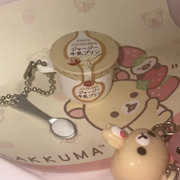 [BUNJANG] Japanese Food Gacha Pudding Toy / 일본 음식 가챠 푸딩