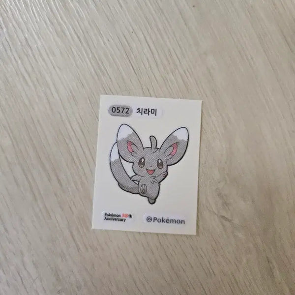 [BUNJANG] Pokemon 30th Anniversary Chirami Sticker / 포켓몬 30주년 치라미 띠부씰