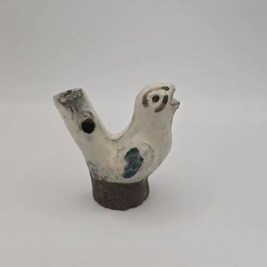 [BUNJANG] Ceramic Bird Whistle Antique / 도자기 새 모양 호루라기 골동품